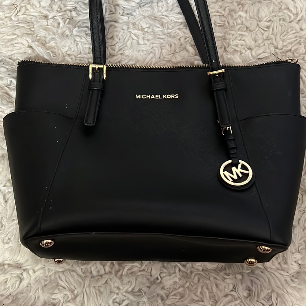 Michael Kors large Saffiano tote bag - Picture 1 of 5